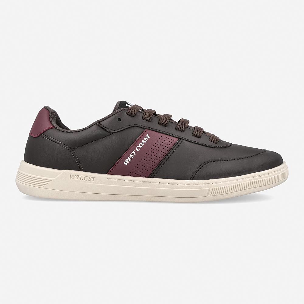 TENIS WC 176 DALLAS COFFEE BEAN/RUBY/CREAM